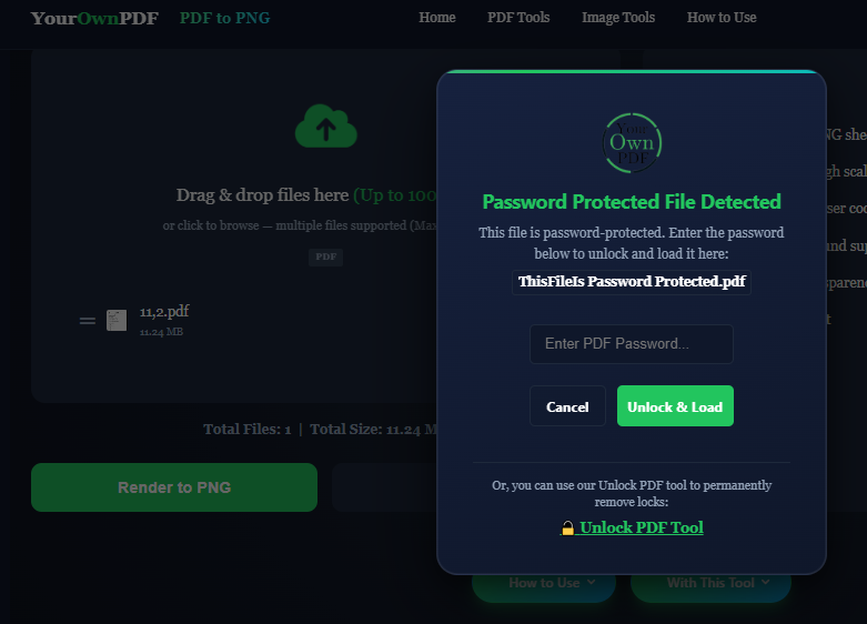 Password Protected File